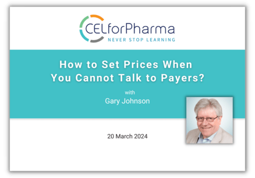 Webinar How to Set Prices When You Cannot Talk to Payers