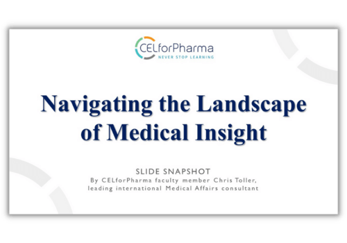 Slide Snapshot: Navigating the landscape of Medical Insight