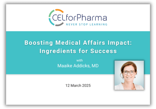 Webinar: Boosting Medical Affairs Impact
