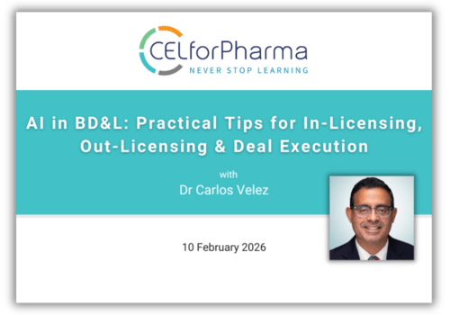 Webinar: AI in BD&L: Practical Tips for In-Licensing, Out-Licensing & Deal Execution