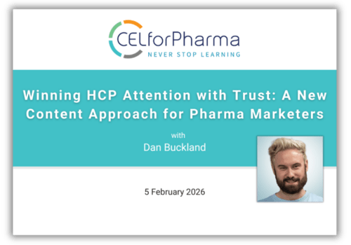 Webinar: Winning HCP Attention with Trust: A New Content Approach for Pharma Marketers
