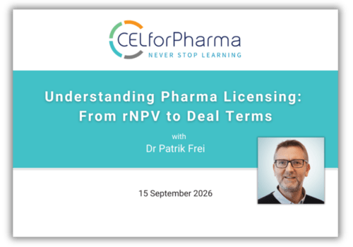 Webinar: Understanding Pharma Licensing: From rNPV to Deal Terms