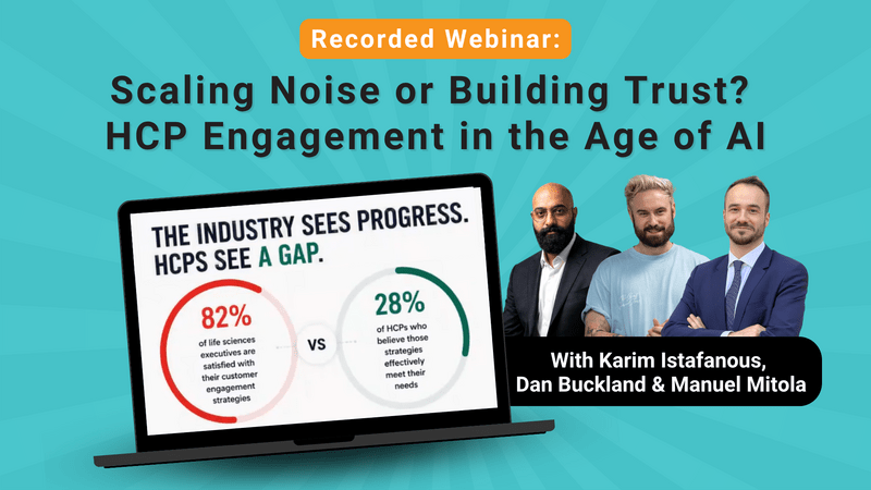 Scaling Noise or Building Trust? HCP Engagement in the Age of AI